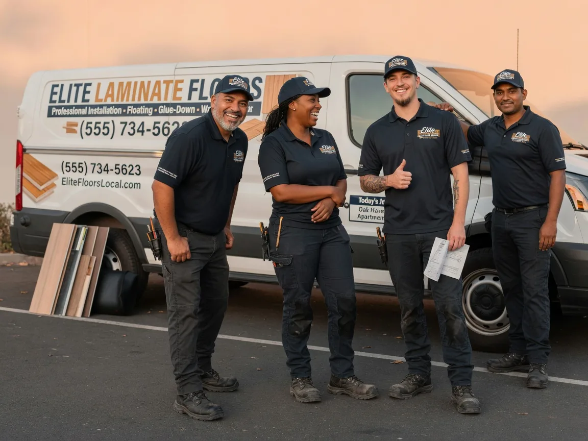 Laminate flooring installation company in Quinn, SD
